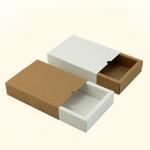 Watch Custom Recycled Blank Jewelry Package Slide Drawer Kraft Paper Material