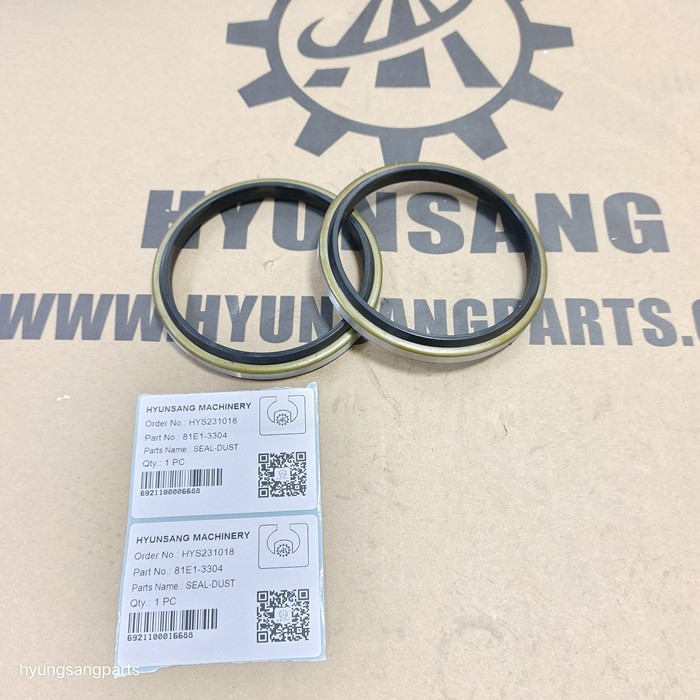 Excavator Parts Dust Seal 81E1-3304 81E1-3301 For R360LC3 R210LC7 R210LC9