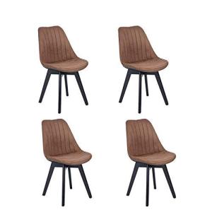 Quality Leisure Modern Velvet Dining Chairs , Fabric Upholstered Dining Chairs wholesale