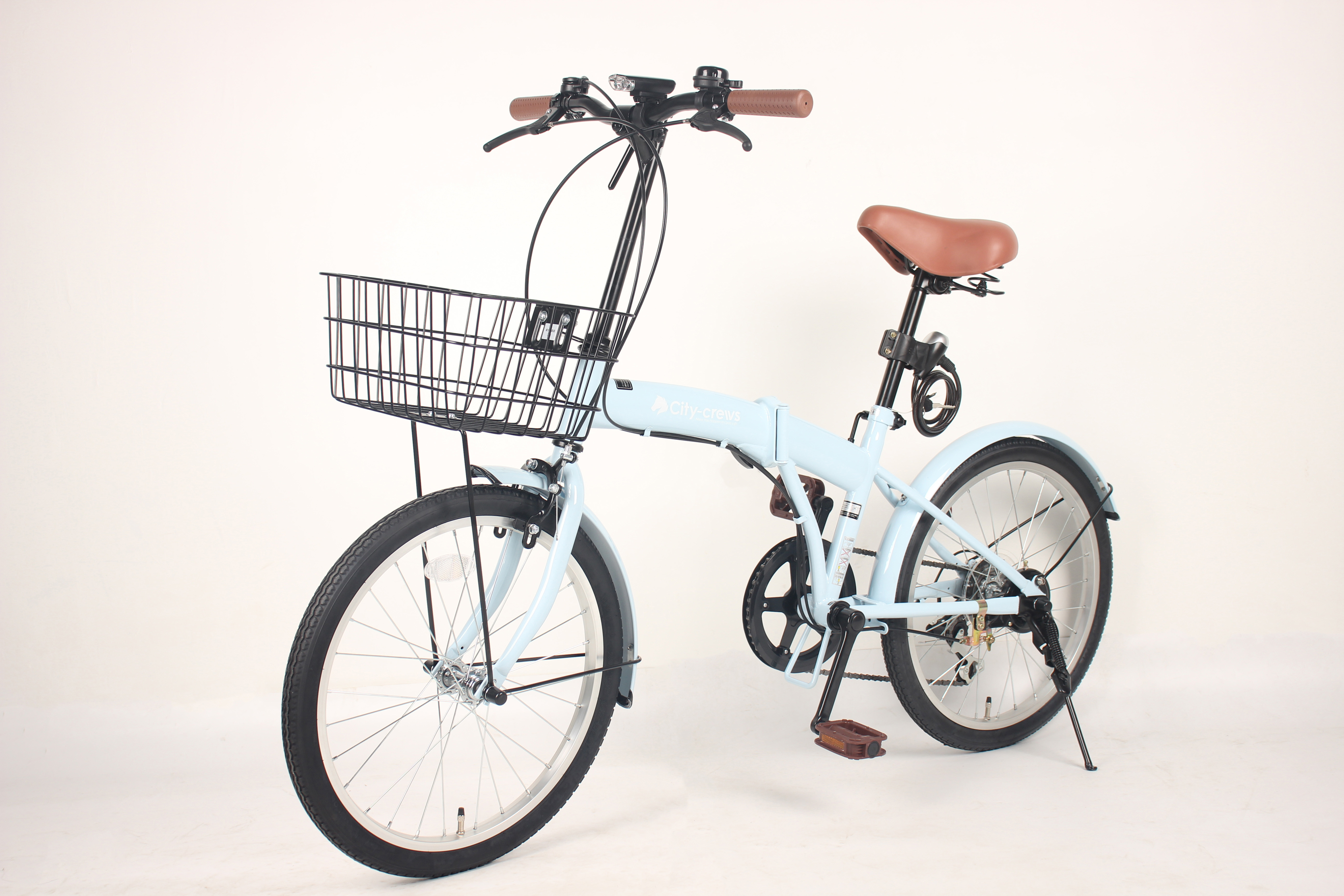 Carbon Frame 2 Wheel Folding Commuter Bicycle With Antirust Chain