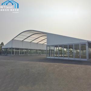 Quality Transparent Window Arcum Tent Arched Roof with Solid Sidewalls wholesale