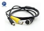 Watertight BNC Rear View Camera Cable With PVC Insulation