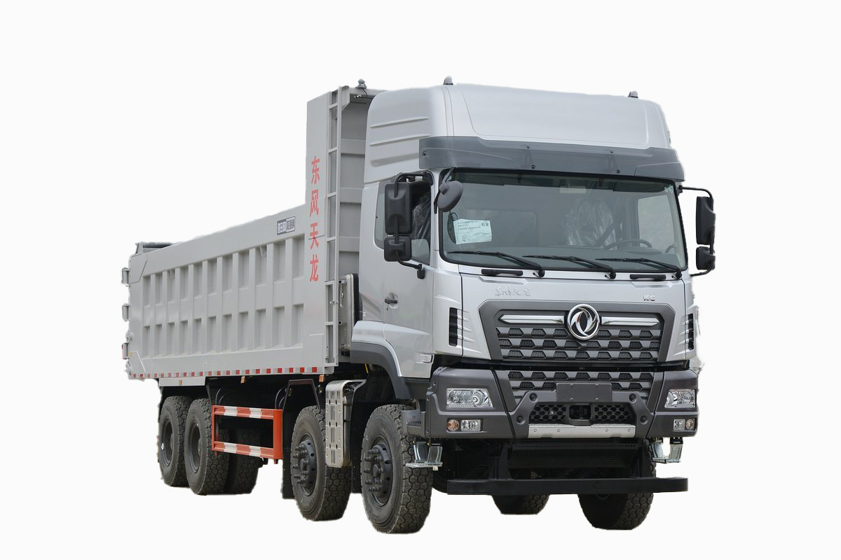 8x4 Dumper Trucks 8.2m Tippers 560Hp Dump Trucks from DongFeng Engine Capacity 8L Air Conditioner Manual
