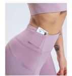 Nude Feeling 210gsm Workout Leggings Tights Activewear Leggings with pocket