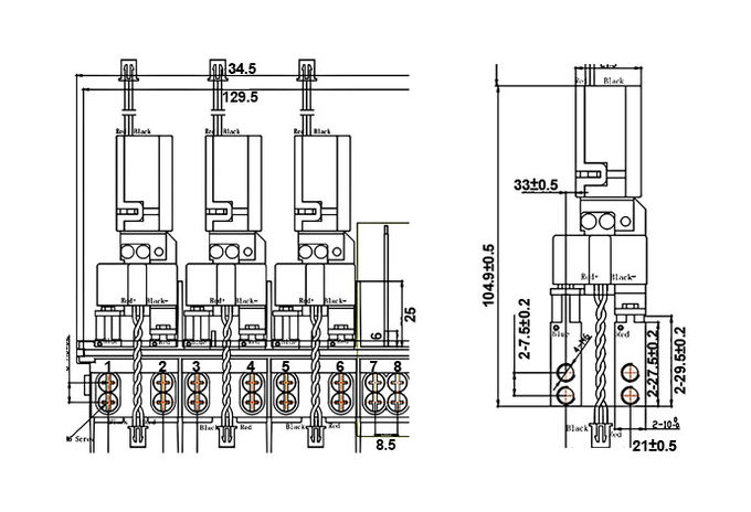 120A 12V Impulse 3-In-1 Relay Assembly Global Relay For 3P Power Meter 0
