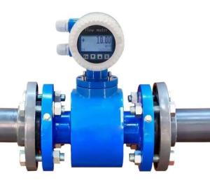 Quality Reliable Industrial Electromagnetic Water Flow Meter Input Voltage 110v/220v wholesale