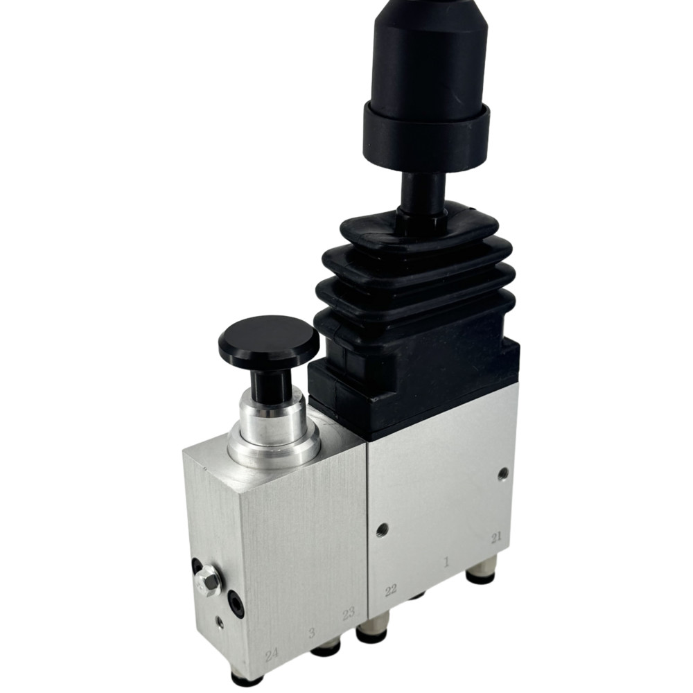 14750430H HYVA Combination Control Valve DCM01 2 Way Distributor Valves With Lever Stop On Tip And Low Position