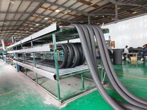 Quality Nitrile Rubber Foam AC Insulation Pipe Production Line 500-1000kg/H wholesale