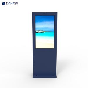 Quality 43inch Air Colling Outdoor Digital Totem IP55 Rated High-brightness 2500 Nits Display wholesale
