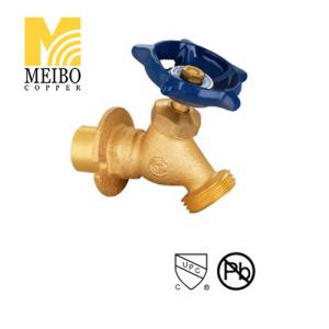 Quality Threaded And Solder Ends Plain Brass Boiler Drain Valve For Machine wholesale