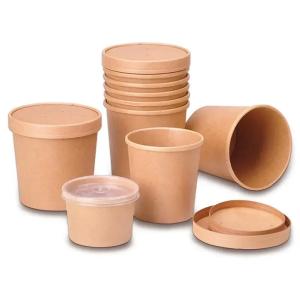 Quality ODM Kraft Paper Cardboard Chinese Takeaway Containers Food Boxes With Lid wholesale