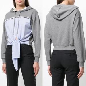 Quality Custom Tie Front Hoodies Sweatshirts For Women wholesale