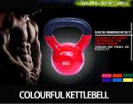 2kg 4kg 6kg 8kg 10kg 12kg 16kg 18kg 20kg colorful vinyl coated kettlbells