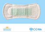 Natural Ladies Sanitary Napkins , Custom Anion Panty Liner Cotton Topsheet