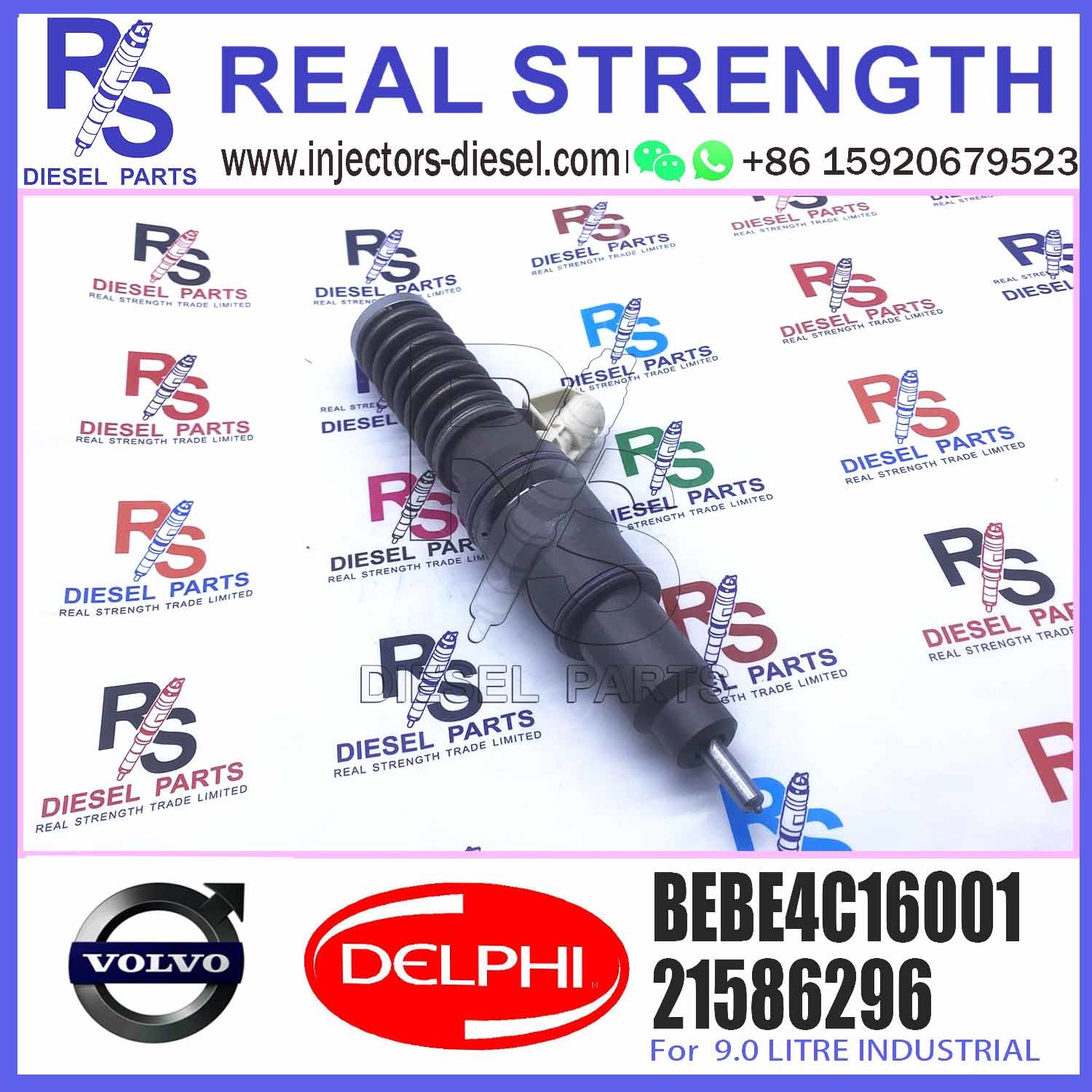 3829087 Electronic Unit Injectors common rail fuel injector 21586296 BEBE4C16001 for V-O-L-V Penta