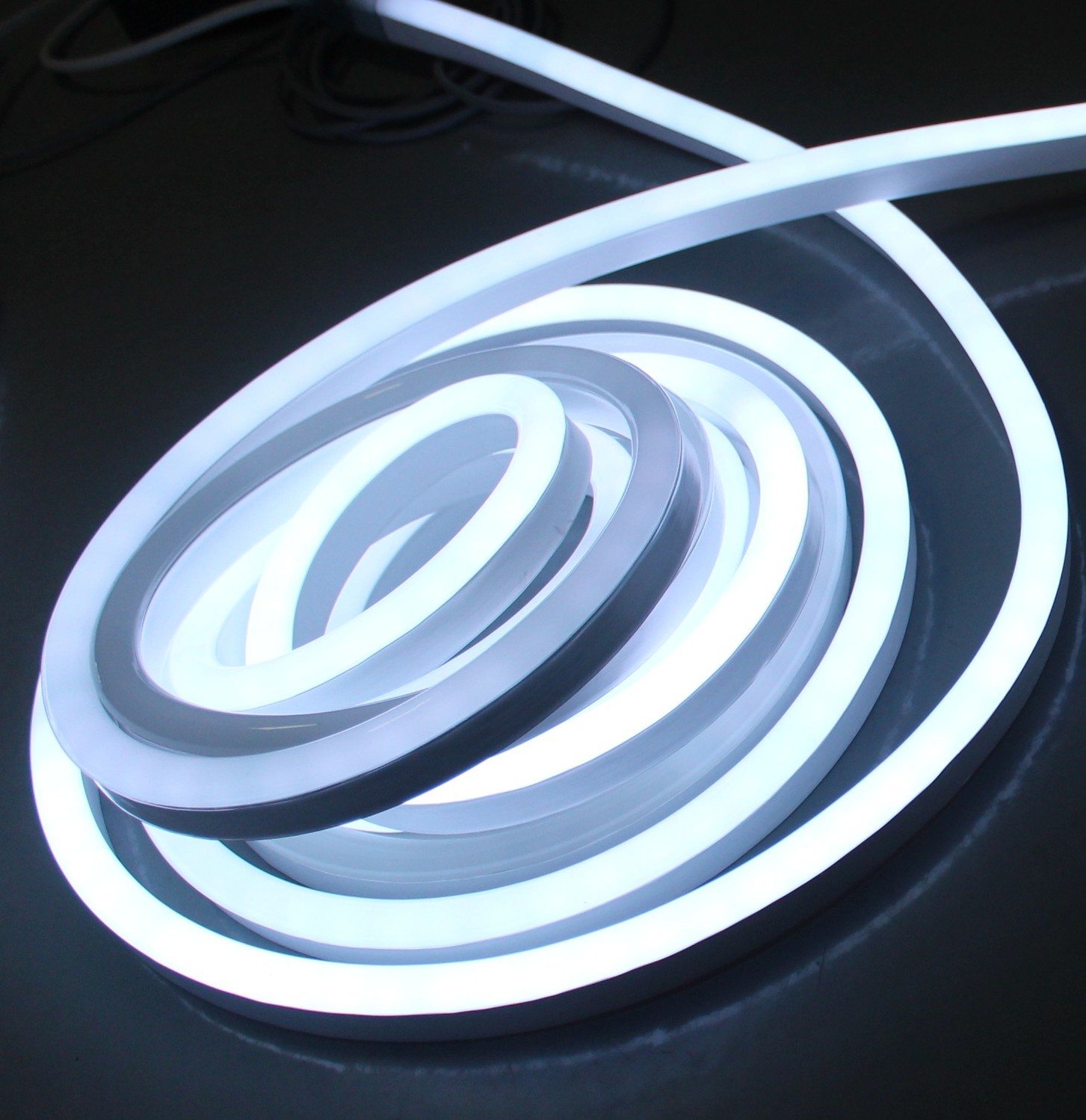 mini 24v Waterproof full color changing P943 dmx rbg led neon for Christmas neon sign