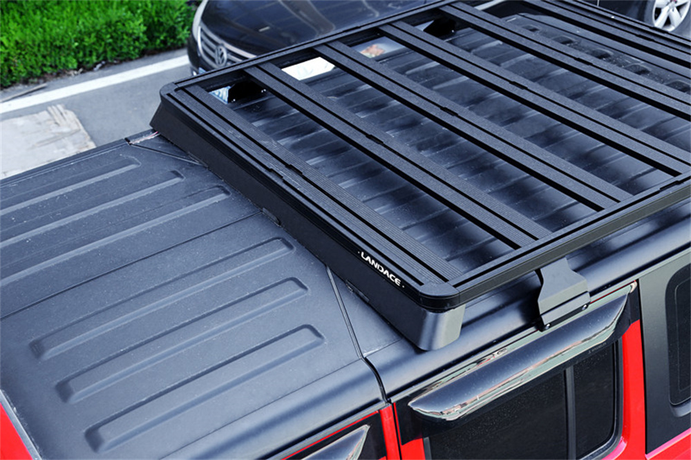OEM Accepted 4x4 Accessories Aftermarket Flat Roof Racks for Jeep Wrangler JL JK