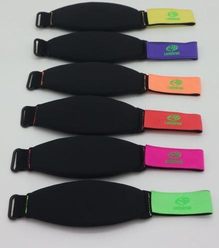colorful cooling gel foam promotional wristband for the gamer wearable palm rest