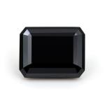 Black Emerald Cut Moissanite Loose Stone Diamond 2 Carat