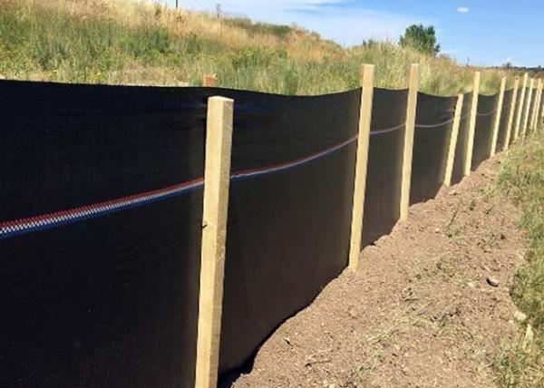 100m Length Geotextile Stabilization Fabric / PP Woven Geotextile for Agricultur