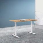 2M Office Height Adjustable Desk Executive Standing Waterproof