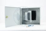 Indoor Cold rolled steel(SPCC) Wall Mounted Fiber Optic Distribution Box with 2