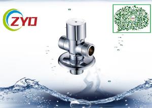 Quality 1/2MX1/2MX1/2M Three Ways Shower Water Separator Brass Faucet Diverter Valve wholesale