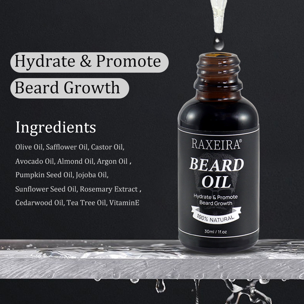 Promotes Beard And Mustache Growth Conditioner Softener Beard Oil