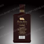 Crystal White Flint 500 Ml Custom Glass Bottles