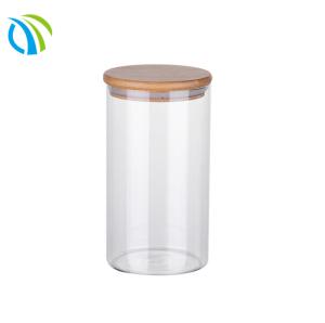 Quality Borosilicate Freezer Safe Flour Glass Food Storage Jars 15 Gram 110mm 10oz wholesale