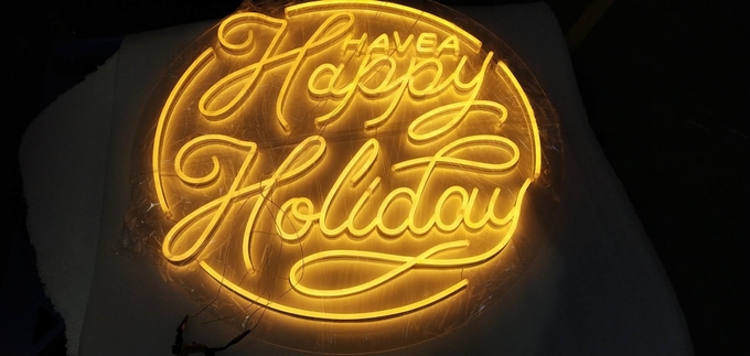Aurora LED Flex Neon Light , 18mm Depth Wall Hanging Neon Sign