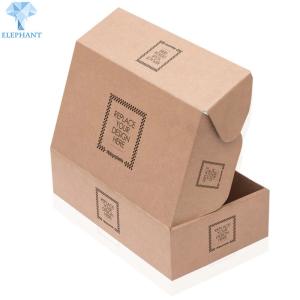 Quality Hot Selling Price Recyclable Low Custom Brand Logo Printed Folding Kraft Shoe Corrugated Shipping Boxes wholesale