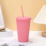 Fashion Candy Color 450ml Water Bottle Insulated Double Wall Plastic Water