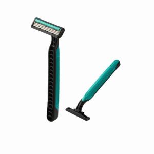 Quality Sharp Close Shave Two Blade Razors , Better Grip Double Edge Safety Razor wholesale