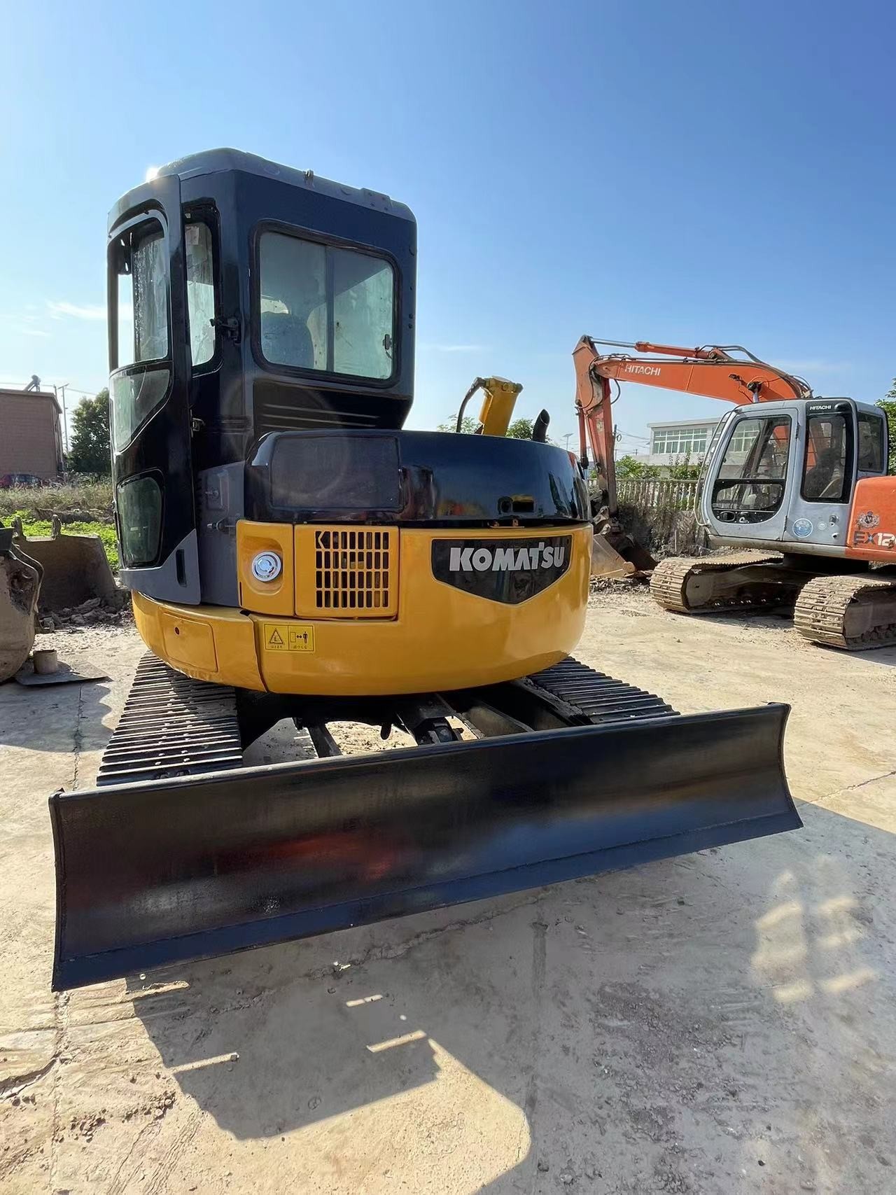 Hydraulic Tracked Used Komatsu Equipment Excavators Earthwork Komatsu 78 Us 7Ton
