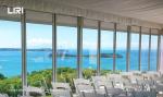 Water Resistant Glass Wall Outdoor Event Tents 6061 Aluminium Profile