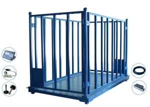 Quality 3000Kg Portable Cattle Scales , RS232 Electronic Sheep Scales wholesale