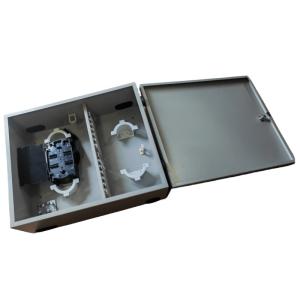 Quality 72Port 1-Door Wall Mount Fiber Enclosure 144 Fibers (LC/DX) Cold Roll Steel Sheets wholesale