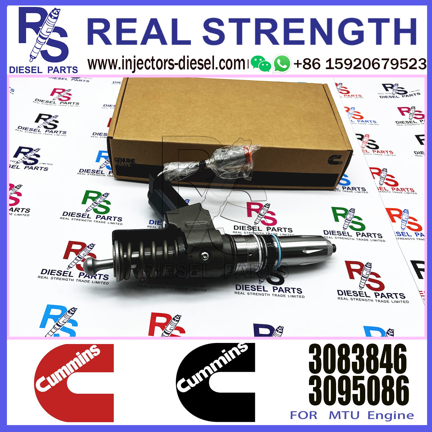 Common Rail injector Diesel Fuel Injector 3087560 3087733 3083846 for Engine Parts