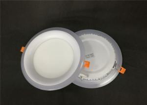 Quality Ra80 Blue Flush Mount Downlight 18w + 6w 2 Color Cabered wholesale