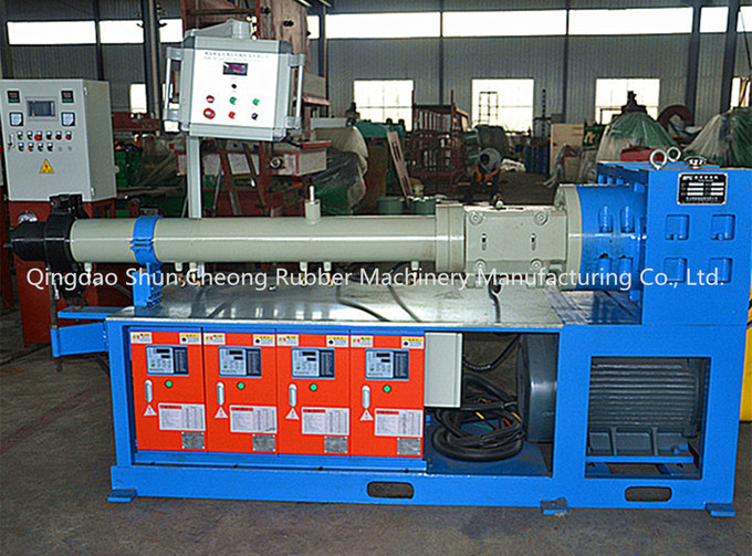 Rubber Knitting Hose Production Line / Rubber Hose Forming Extruder