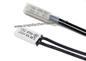 Quality Overheat Protection Bimetal Thermal Protector 250V 5A 55C For Auto Wiper wholesale