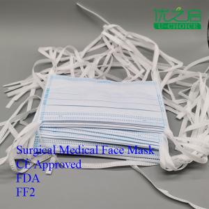 Quality Fiberglass Free Disposable 3 Ply Face Mask , Foldable Non Woven Fabric Mask wholesale