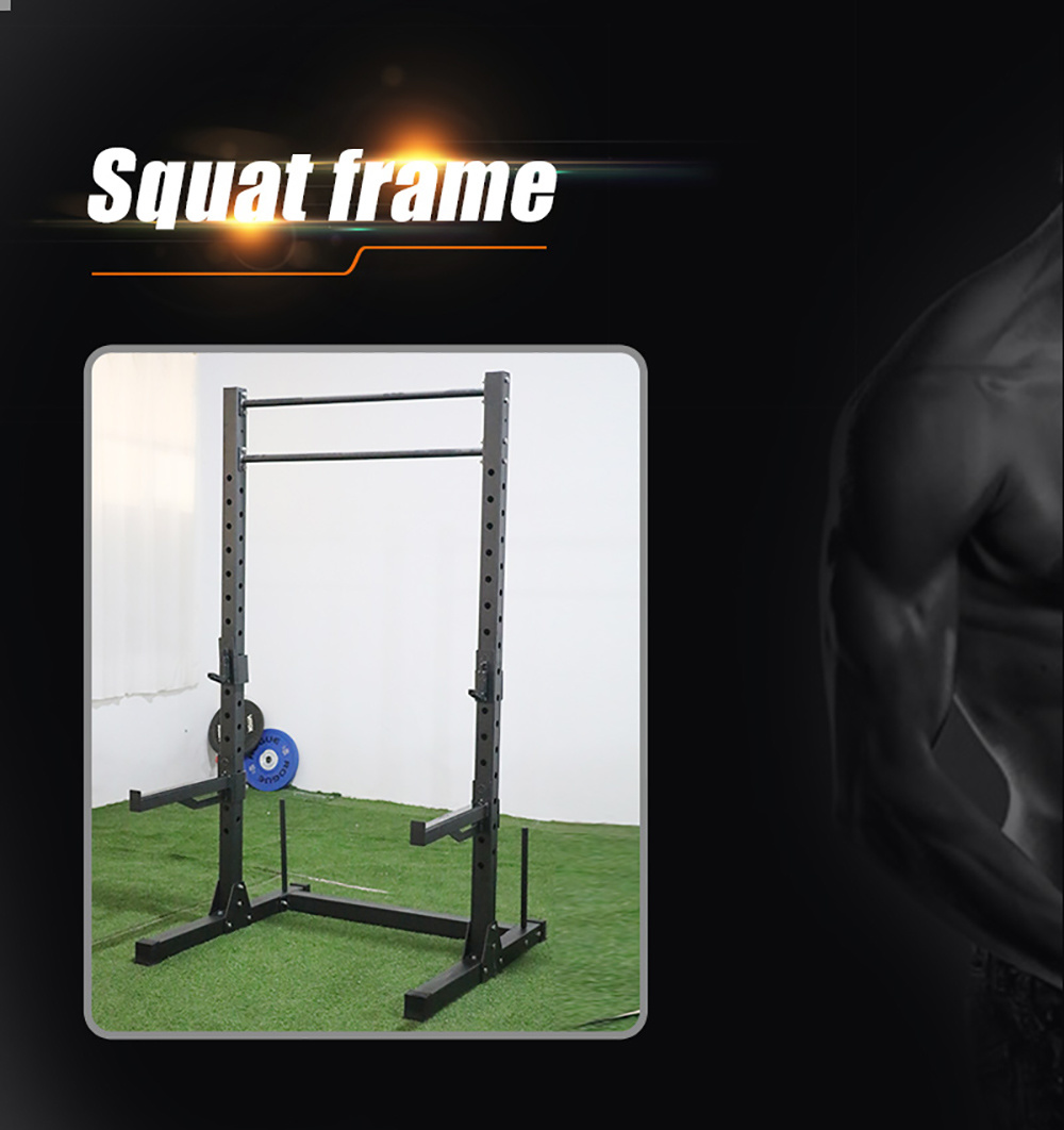 Commercial Power Half Rack Multi Gym Equipment Squat Rack