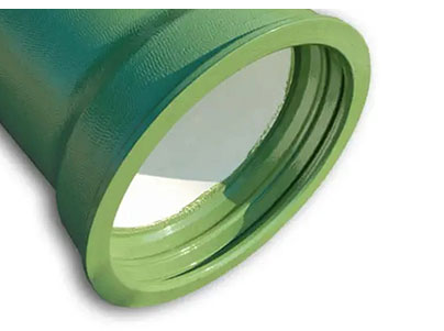 Non Oiled Ductile Iron Pipe Round For Hydraulic Pipe / Agricultural Water Supply