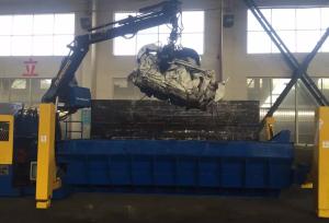 Quality Grade A Portable Scrap Metal Balers 260hp Power 15000*4000mm Cover Area wholesale