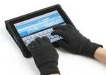 Conductive Touchscreen Winter Gloves Plain Style Apply To Smartphones