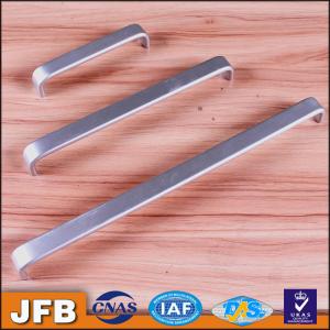 Quality Aluminium Furniture Handle &amp; Knob Silver Color Kitchen Wardrobe Cupboard Cabinet Drawer Bar Pull wholesale