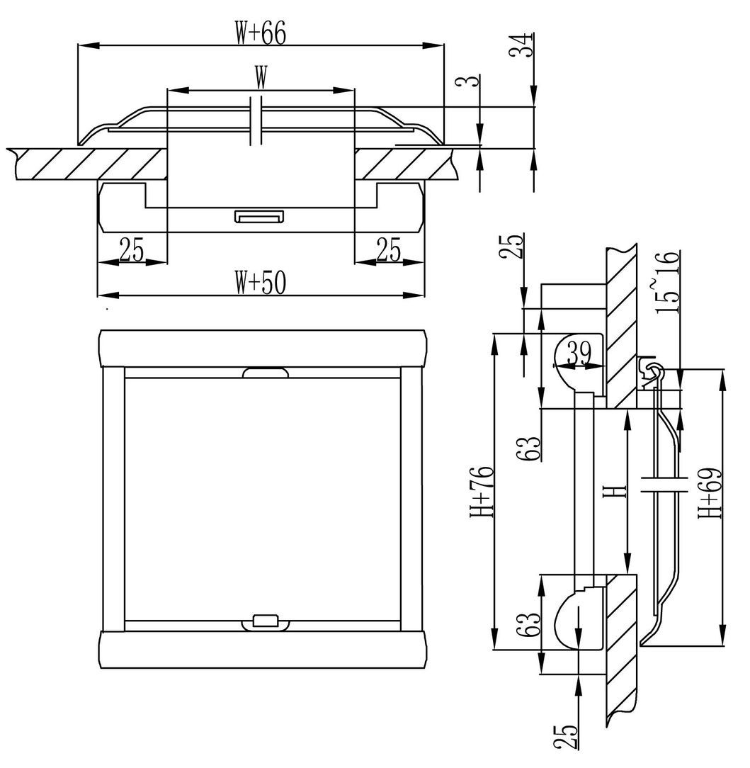 Self-Propelled/Trailer Rvs Am Double Glazed Frameless Sliding Windows for RV Truck Camper Motorhomes DIY