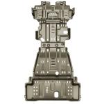 Aluminum Alloy NISSAN Patrol Y61 Skid Plate Engine Guard High- Protection for